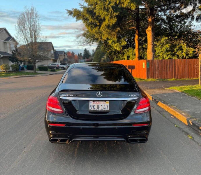2018 Mercedes-Benz E-Class AMG E 63 S