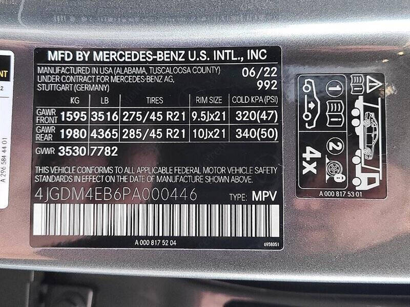 2023 Mercedes-Benz EQS EQS 580 4MATIC