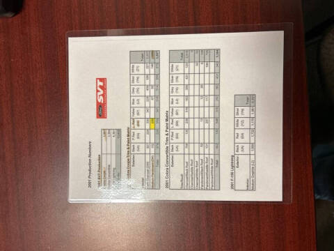 2001 Ford Mustang SVT Cobra