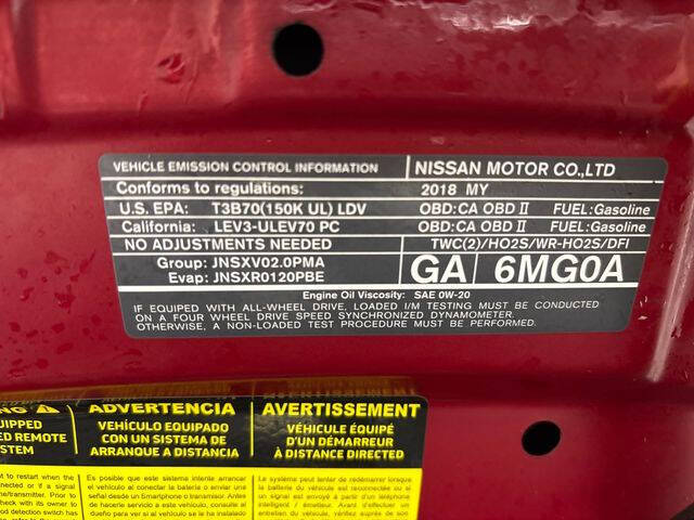 2018 Nissan Rogue Sport