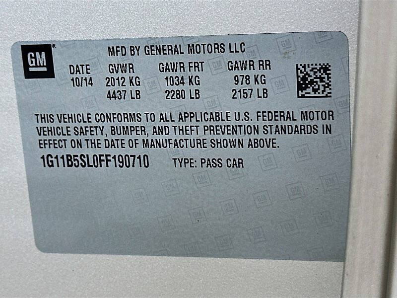 2015 Chevrolet Malibu LS