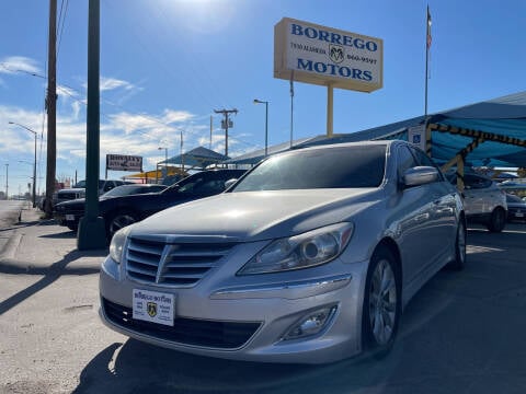 2012 Hyundai Genesis for sale at Borrego Motors in El Paso TX
