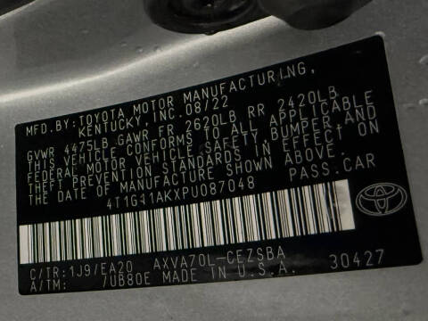 2023 Toyota Camry SE