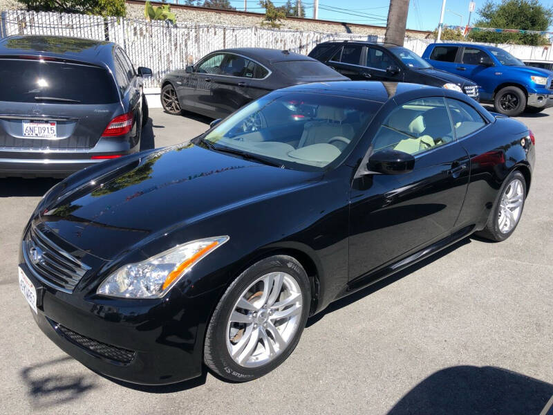 2010 Infiniti G37 Convertible for sale at Car House in San Mateo CA