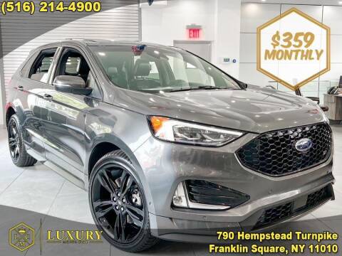 2020 Ford Edge for sale at LUXURY MOTOR CLUB in Franklin Square NY