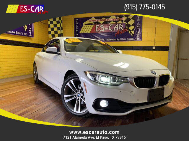 2018 BMW 4 Series for sale at Escar Auto - 9809 Montana Ave Lot in El Paso TX