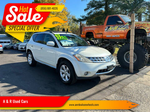2007 Nissan Murano for sale at A & R Used Cars in Clayton NJ