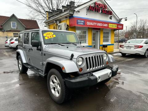 2013 Jeep Wrangler Unlimited for sale at Popas Auto Sales in Detroit MI