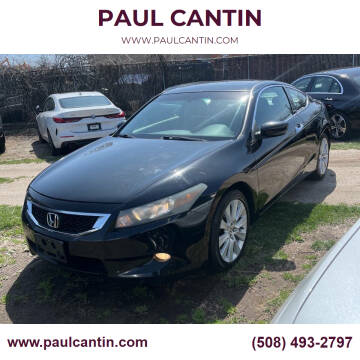 2010 Honda Accord for sale at PAUL CANTIN in Fall River MA