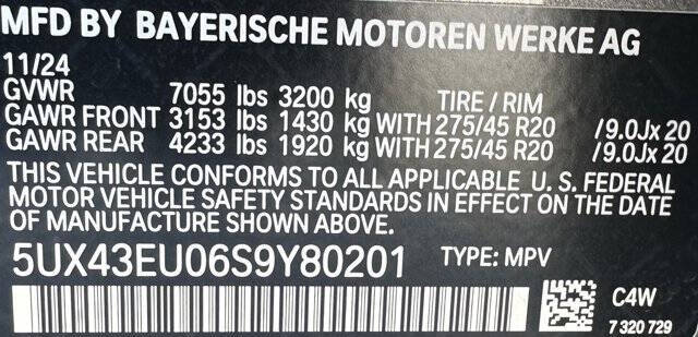 2025 BMW X5 xDrive50e