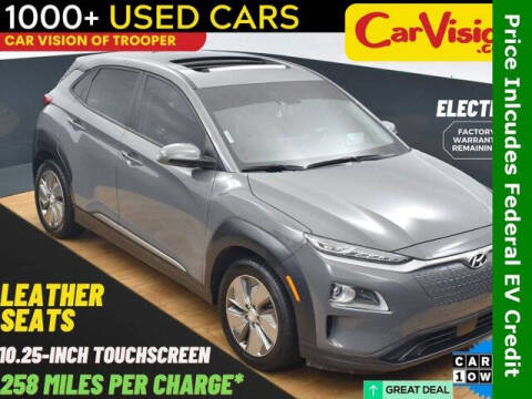 2021 Hyundai Kona Electric for sale at Car Vision of Trooper in Norristown PA