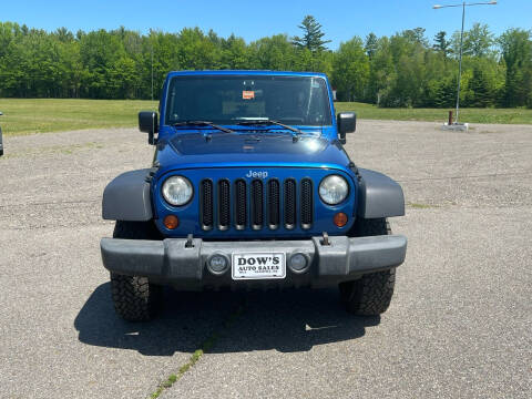 2010 Jeep Wrangler Unlimited for sale at DOW'S AUTO SALES in Palmyra ME