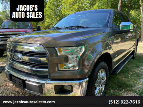 2015 Ford F-150 for sale at JACOB'S AUTO SALES in Kyle TX