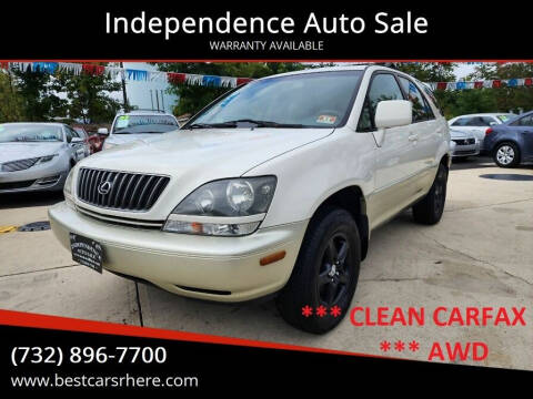 2000 Lexus RX 300 for sale at Independence Auto Sale in Bordentown NJ