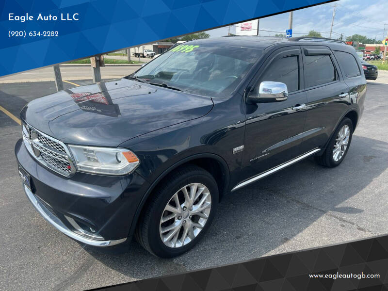 2014 Dodge Durango for sale at Eagle Auto LLC in Green Bay WI