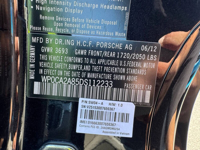 2013 Porsche Boxster