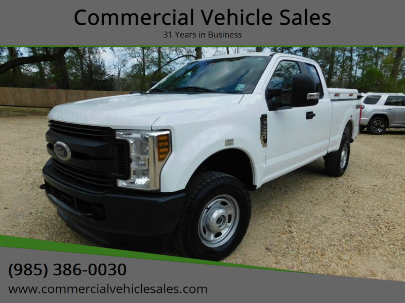 2019 Ford F-250 Super Duty for sale at Commercial Vehicle Sales in Ponchatoula LA