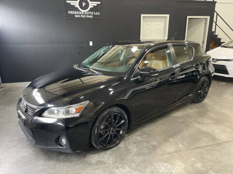 2012 Lexus CT 200h for sale at Premier Auto LLC in Vancouver WA