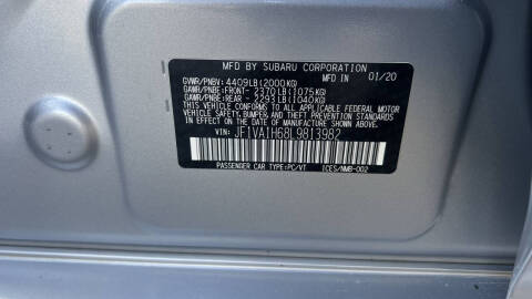 2020 Subaru WRX Limited