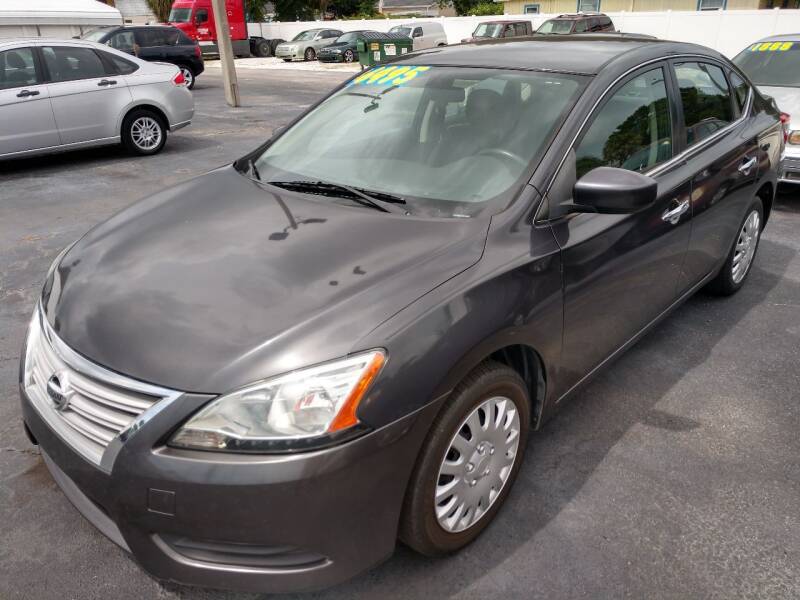 2013 Nissan Sentra for sale at AFFORDABLE AUTO SALES in Saint Petersburg FL