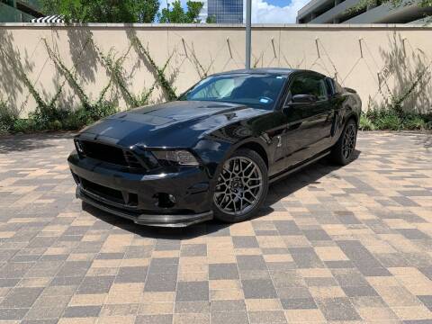 2013 Ford Shelby GT500 for sale at ROGERS MOTORCARS in Houston TX