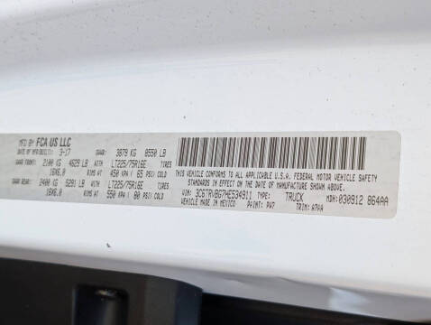 2017 RAM ProMaster 1500 136 WB