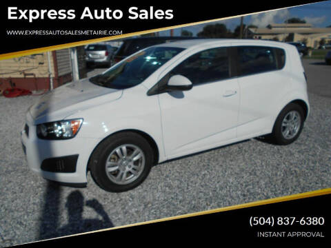 2015 Chevrolet Sonic for sale at Express Auto Sales in Metairie LA