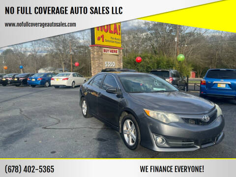 2014 Toyota Camry for sale at NO FULL COVERAGE AUTO SALES LLC in Austell GA