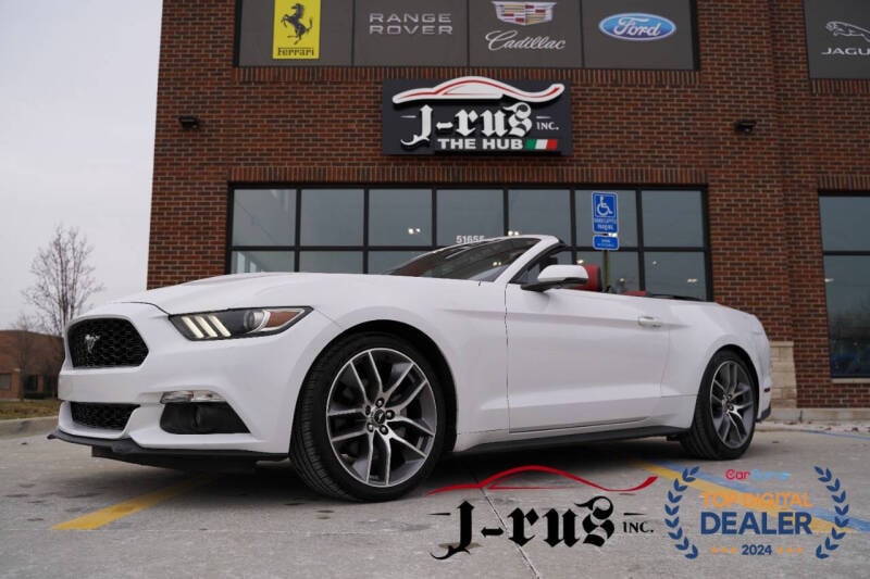 2017 Ford Mustang for sale at J-Rus Inc. in Shelby Township MI