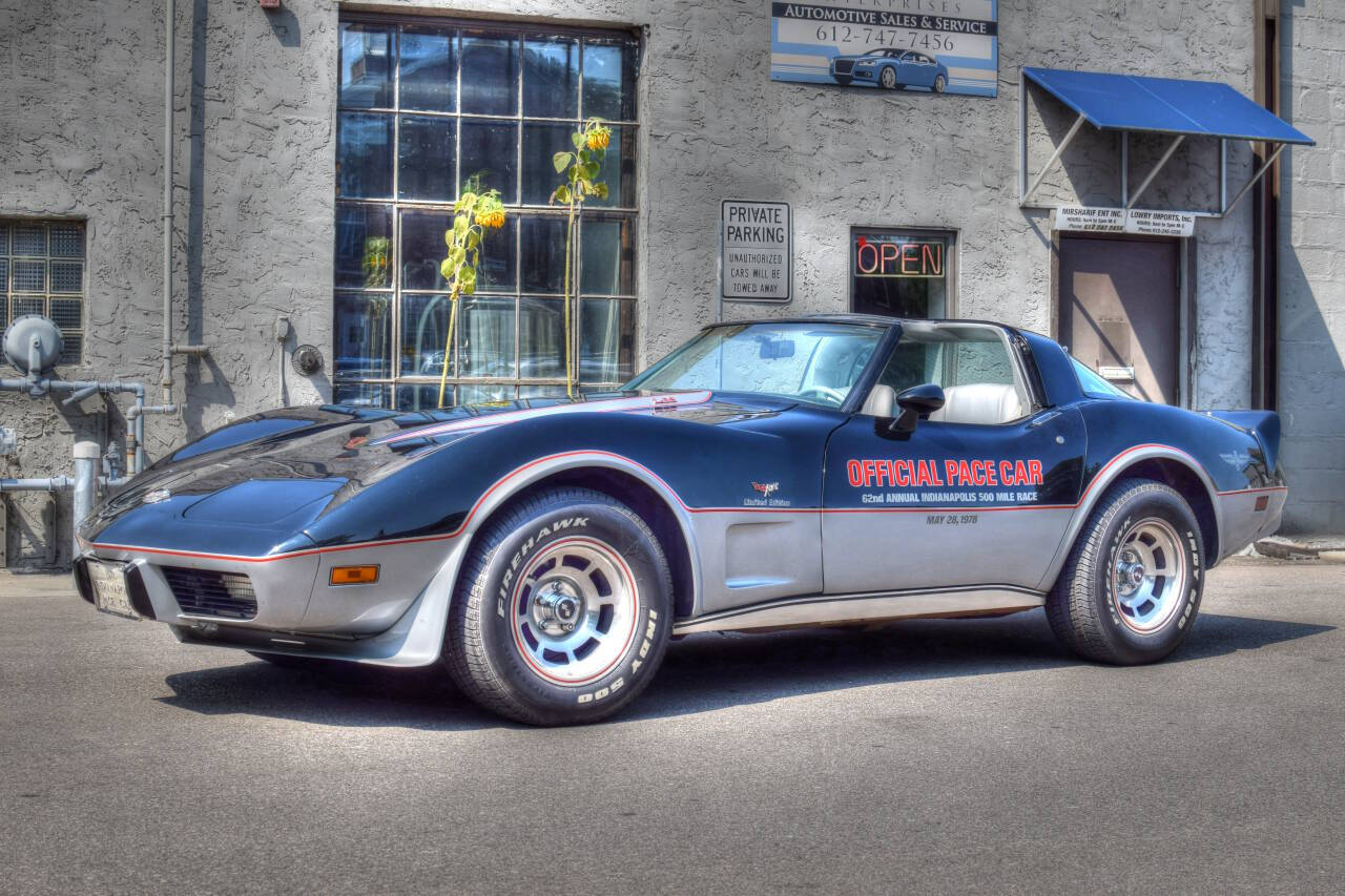 Black 1978 Chevrolet Corvette 1