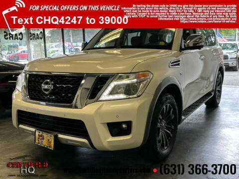 2017 Nissan Armada for sale at CERTIFIED HEADQUARTERS in Saint James NY