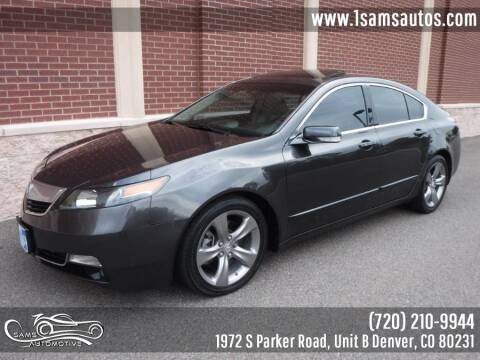 2013 Acura TL for sale at SAM'S AUTOMOTIVE in Denver CO