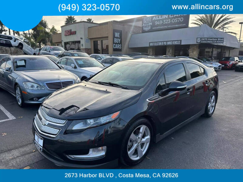 2015 Chevrolet Volt for sale at Allin Cars in Costa Mesa CA