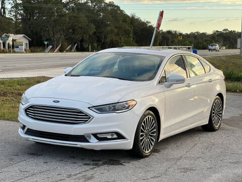 2017 Ford Fusion for sale at GENESIS AUTO SALES in Port Charlotte FL