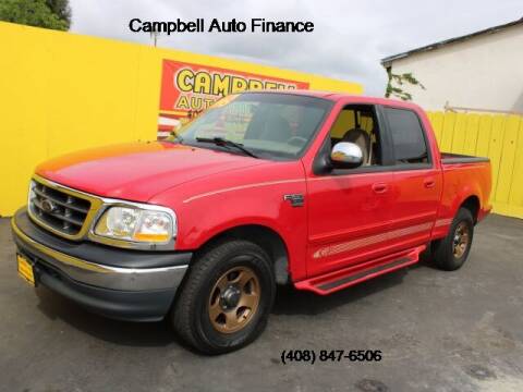 2001 Ford F-150 for sale at Campbell Auto Finance in Gilroy CA