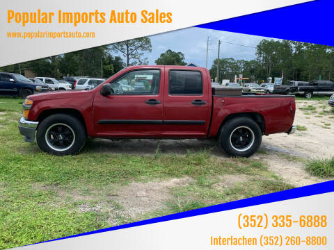 2005 GMC Canyon for sale at Popular Imports Auto Sales - Popular Imports-InterLachen in Interlachehen FL