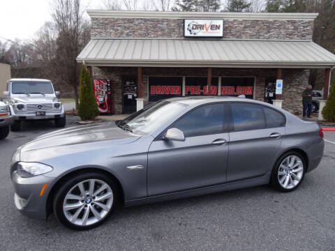 2012 BMW 5 Series for sale at Driven Pre-Owned in Lenoir NC