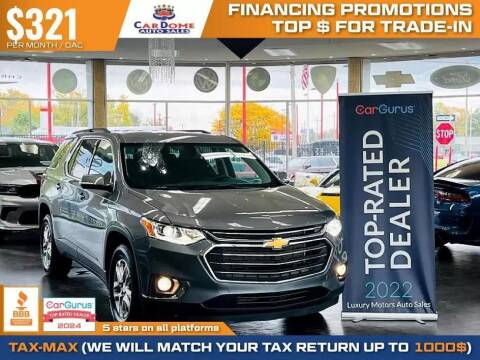 2019 Chevrolet Traverse for sale at CarDome in Detroit MI