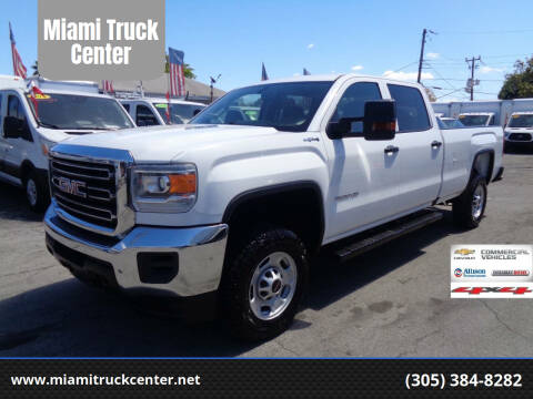 2016 GMC Sierra 2500HD for sale at Miami Truck Center in Hialeah FL
