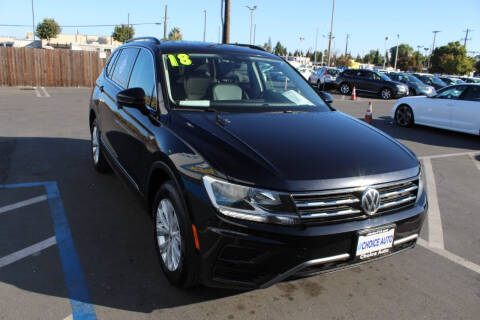 2018 Volkswagen Tiguan for sale at Choice Auto & Truck in Sacramento CA