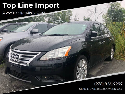 2014 Nissan Sentra for sale at Top Line Import of Methuen in Methuen MA