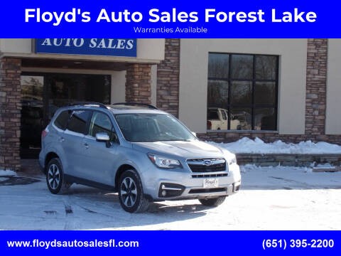 2017 Subaru Forester for sale at Floyd's Auto Sales Forest Lake in Forest Lake MN