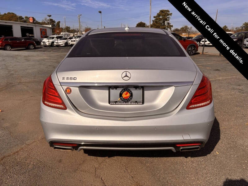 2014 Mercedes-Benz S-Class S 550