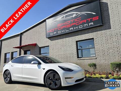 2021 Tesla Model 3 for sale at Exotic Motorsports of Oklahoma in Edmond OK