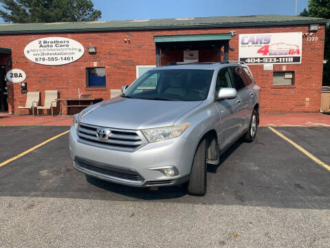 2011 Toyota Highlander for sale at Cars4Less GA in Alpharetta GA
