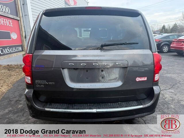 2018 Dodge Grand Caravan SE