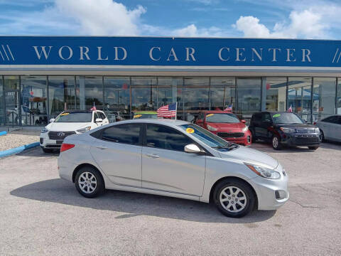 2014 Hyundai Accent for sale at WORLD CAR CENTER & FINANCING LLC in Kissimmee FL