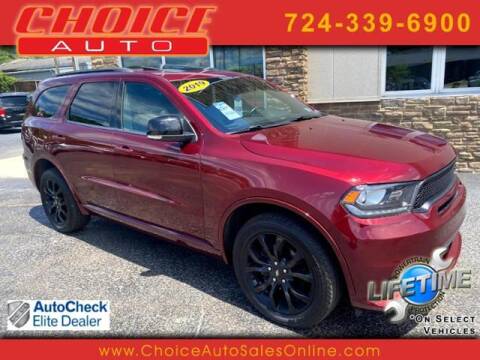 2019 Dodge Durango for sale at CHOICE AUTO SALES in Murrysville PA