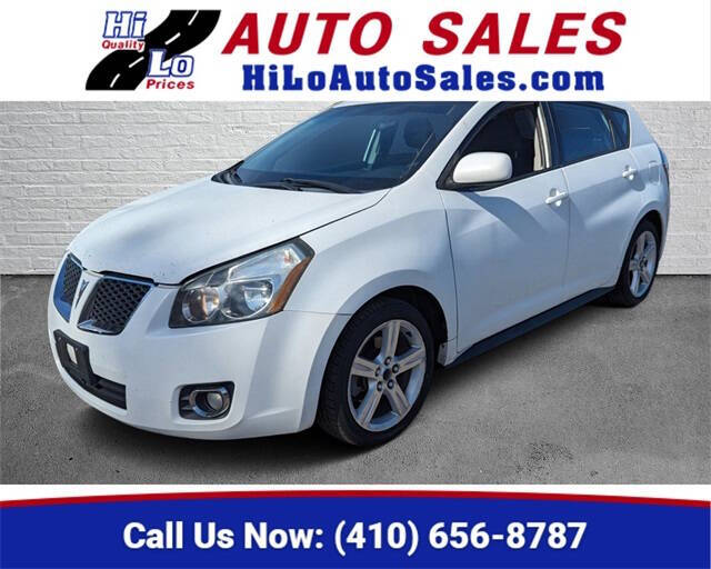 2009 Pontiac Vibe for sale at Hi-Lo Auto Sales in Frederick MD