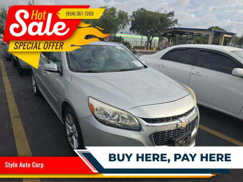 2016 Chevrolet Malibu Limited for sale at Styln Auto Corp in West Park FL